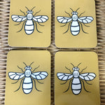 Manchester bee coaster