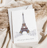 Paris surprise trip card