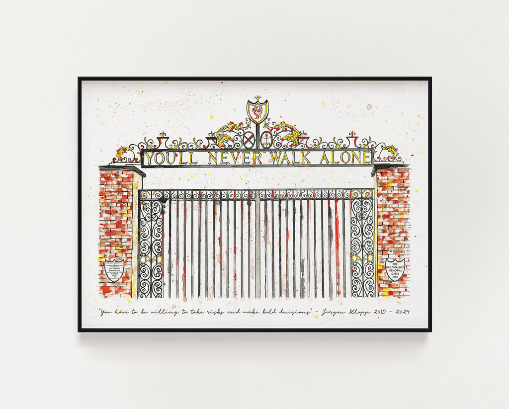 Klopp LFC print