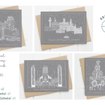 Liverpool Christmas Card Pack of 6