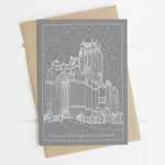 Liverpool Christmas Card Pack of 6