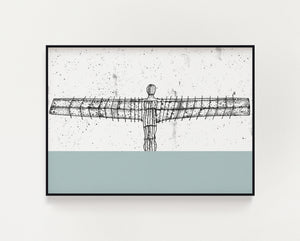 Angel of the North Print