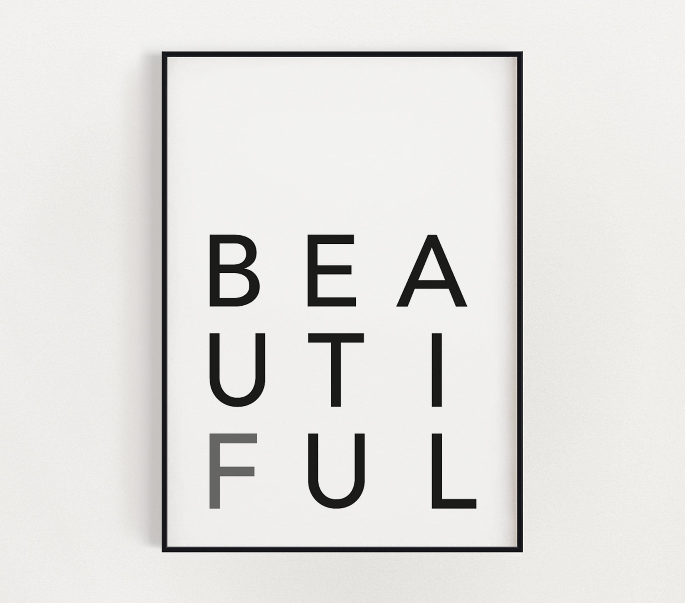 Beautiful Print