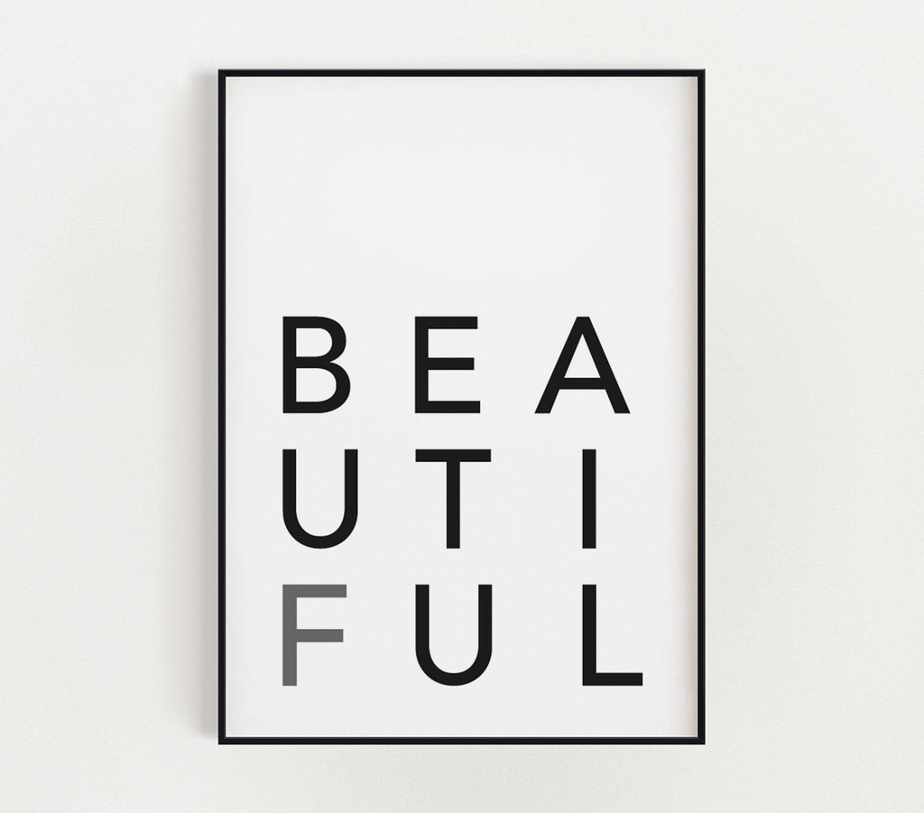 Beautiful Print