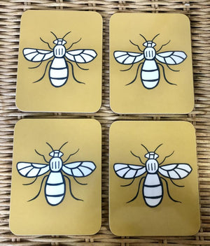 Manchester bee coaster