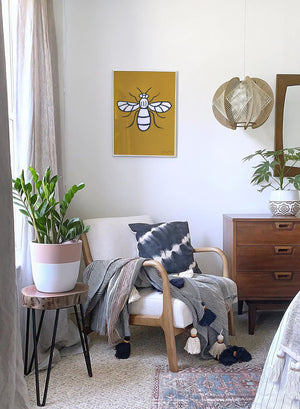 Manchester Bee Print