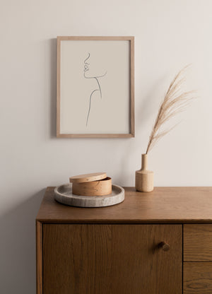 Neutral Figure Print