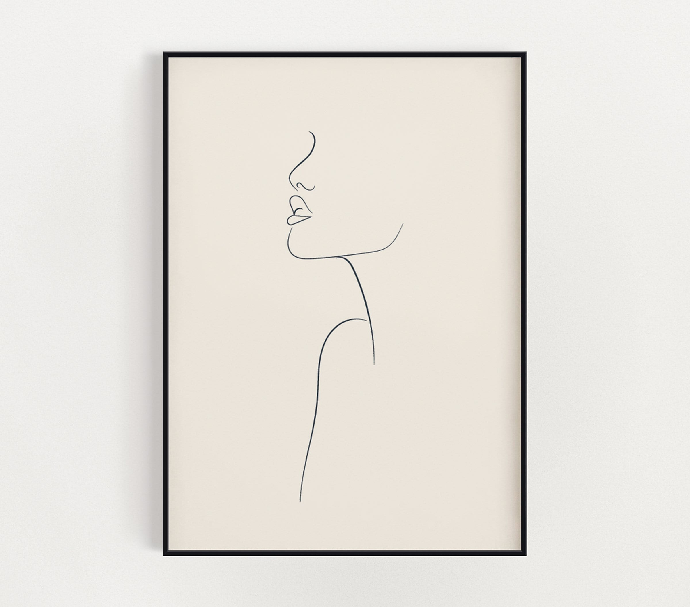 Neutral Figure Print