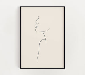 Neutral Figure Print