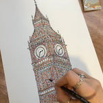 Multicoloured Big Ben