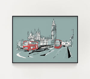 London Big Ben Print