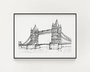Tower Bridge London print