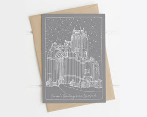 Liverpool Anglican Cathedral Christmas Card