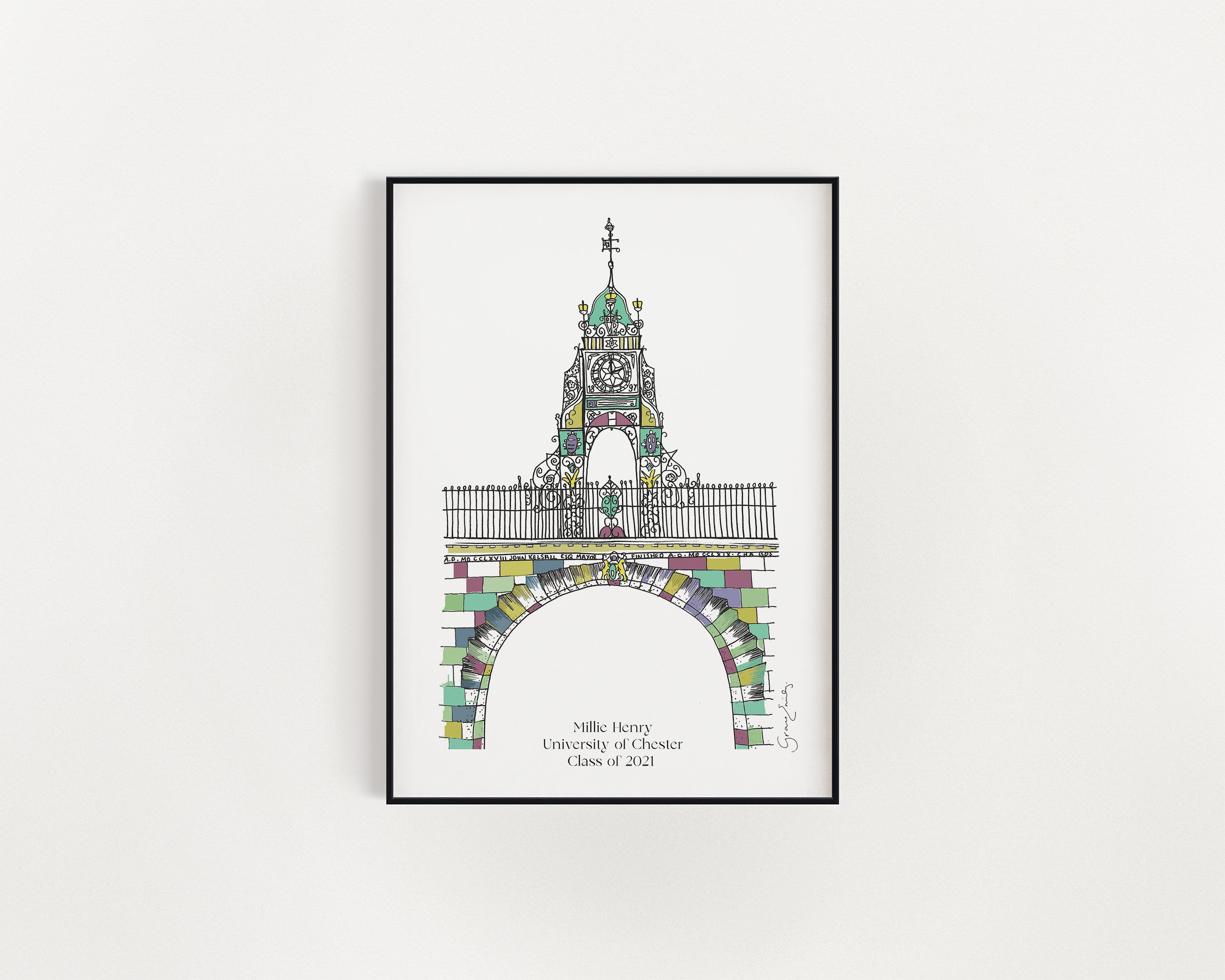 Personalised Graduation Prints
