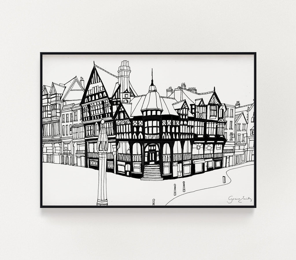 Chester Rows Print