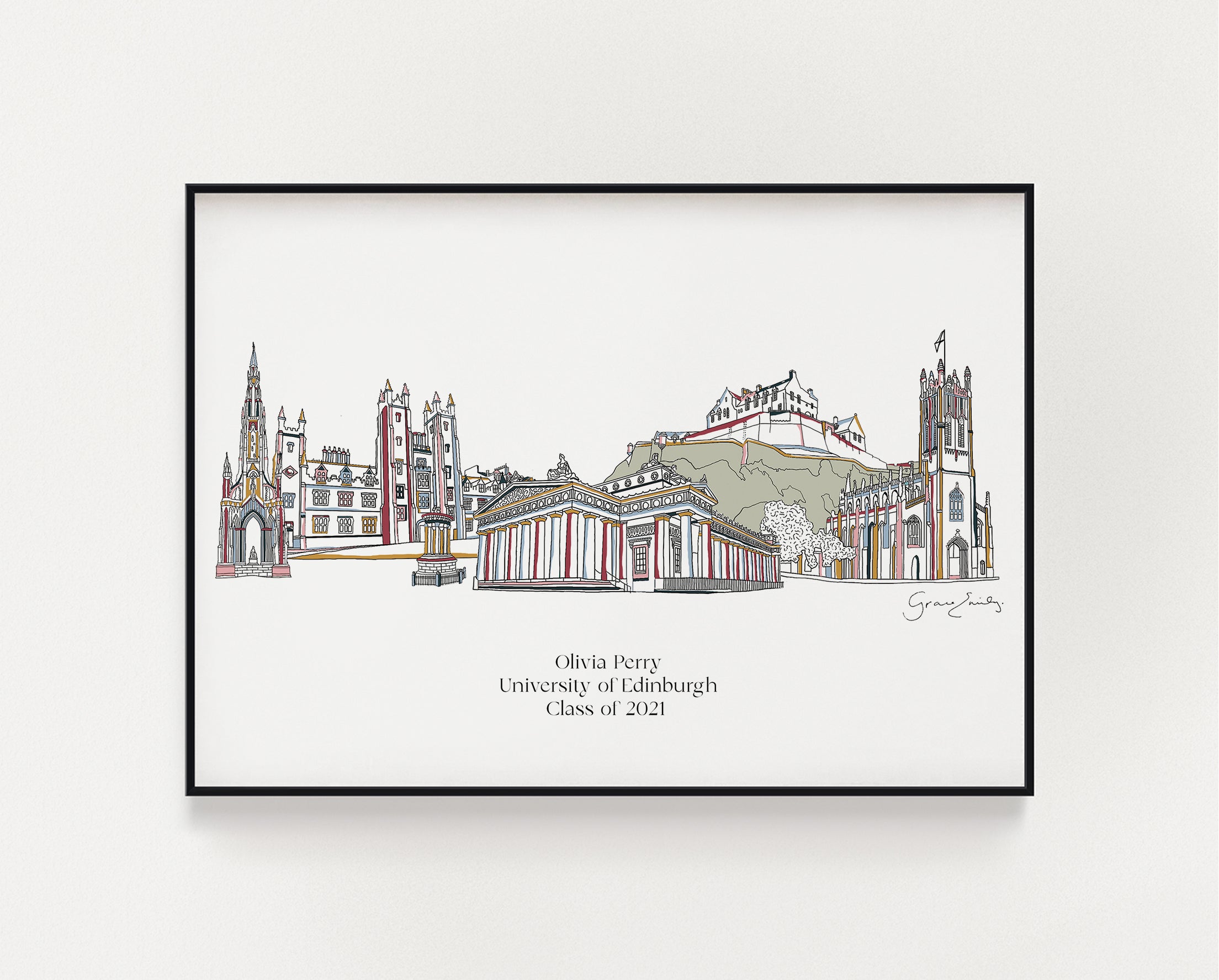 Personalised Graduation Prints