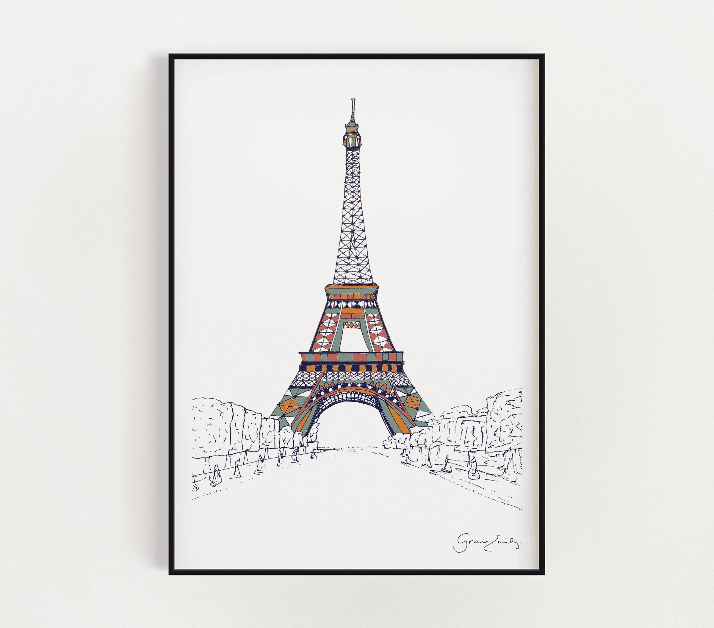 Eiffel Tower Print