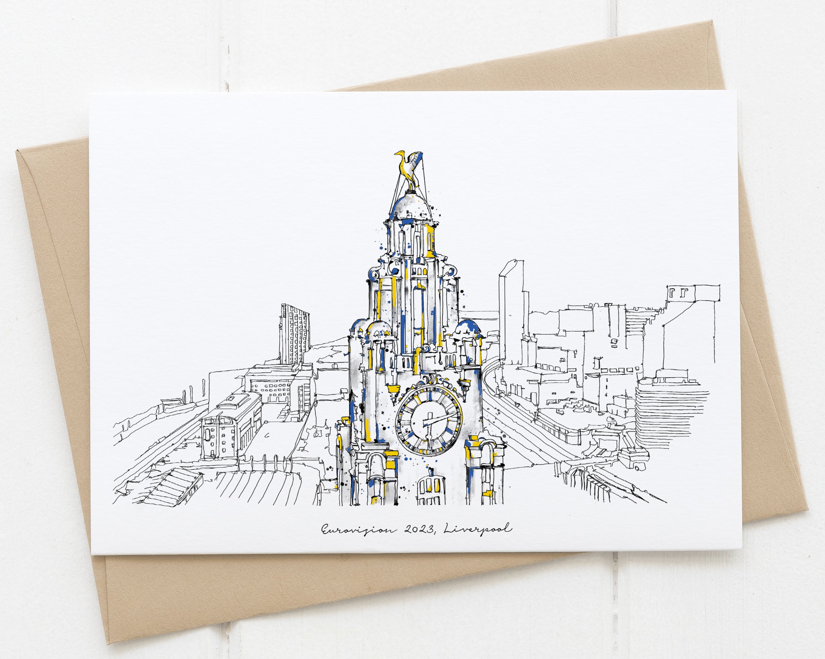 Eurovision Liverbuilding Card
