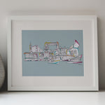 Hull skyline blue