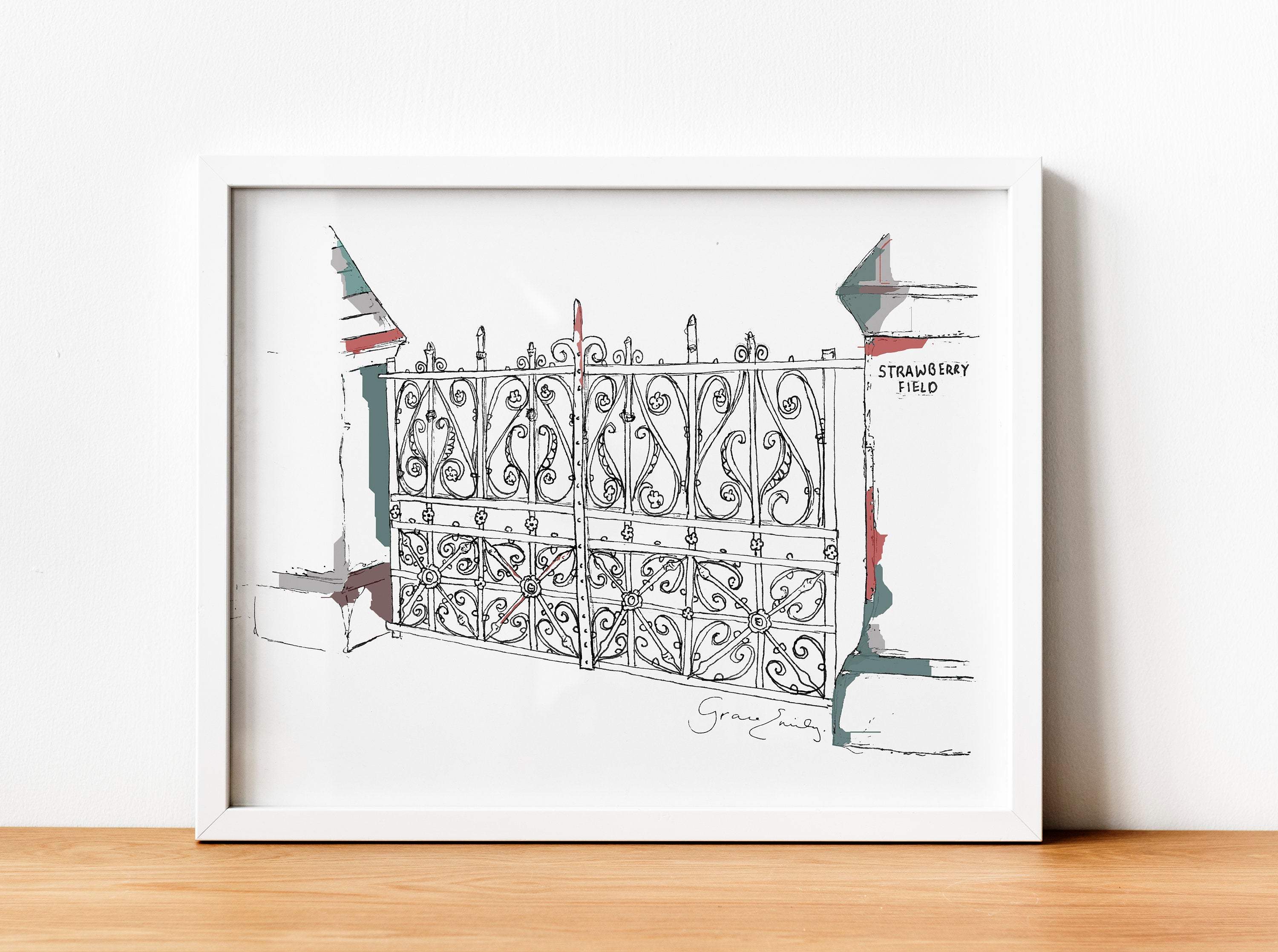 Strawberry Fields print