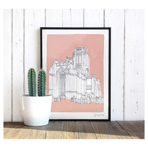 Liverpool Anglican Cathedral Print