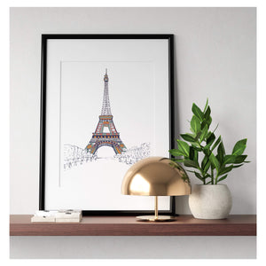Eiffel Tower Print