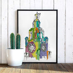 Liverbuilding Print