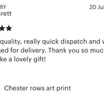 Chester Rows Print