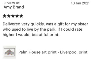 Palm House Print