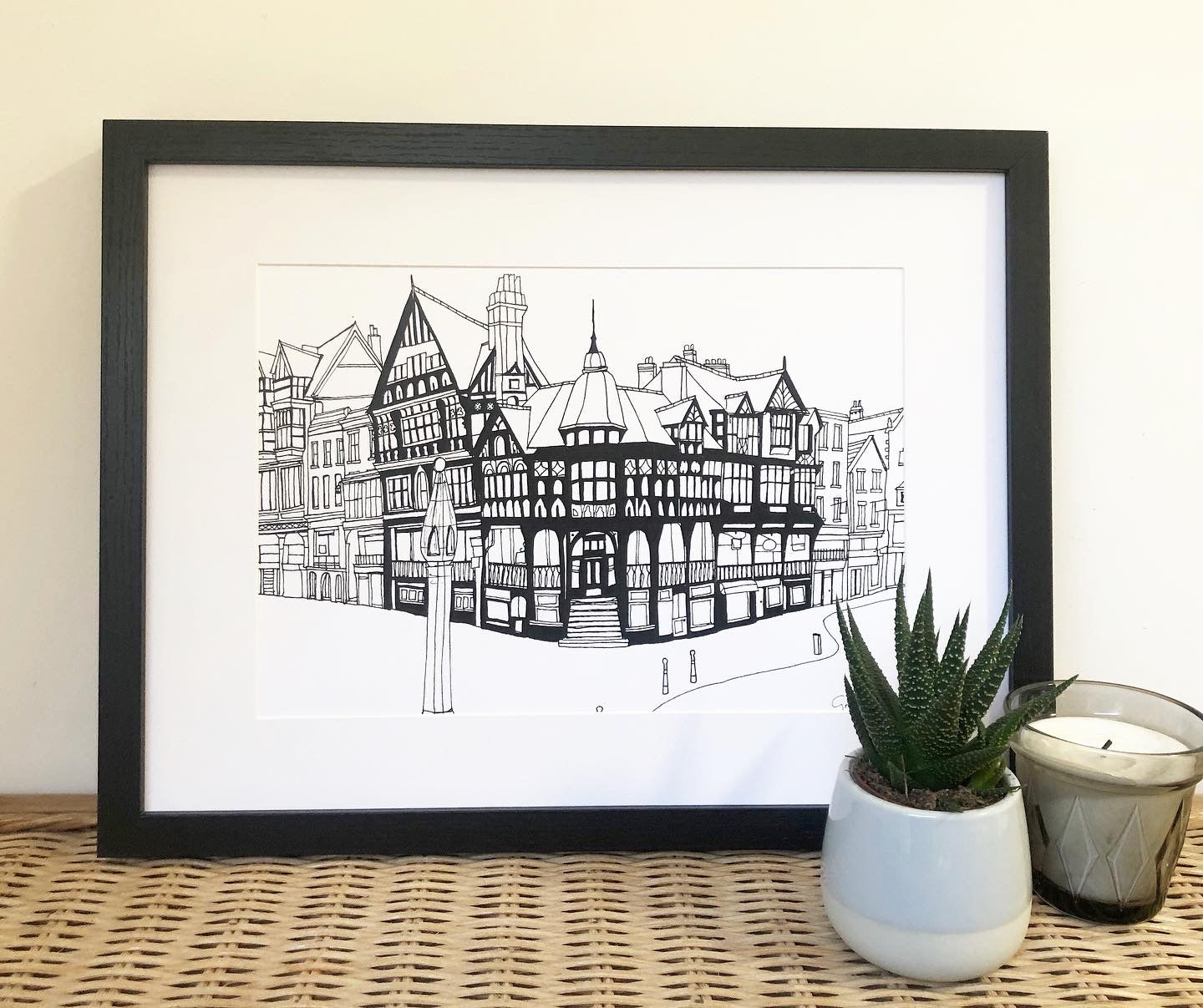 Chester Rows Print
