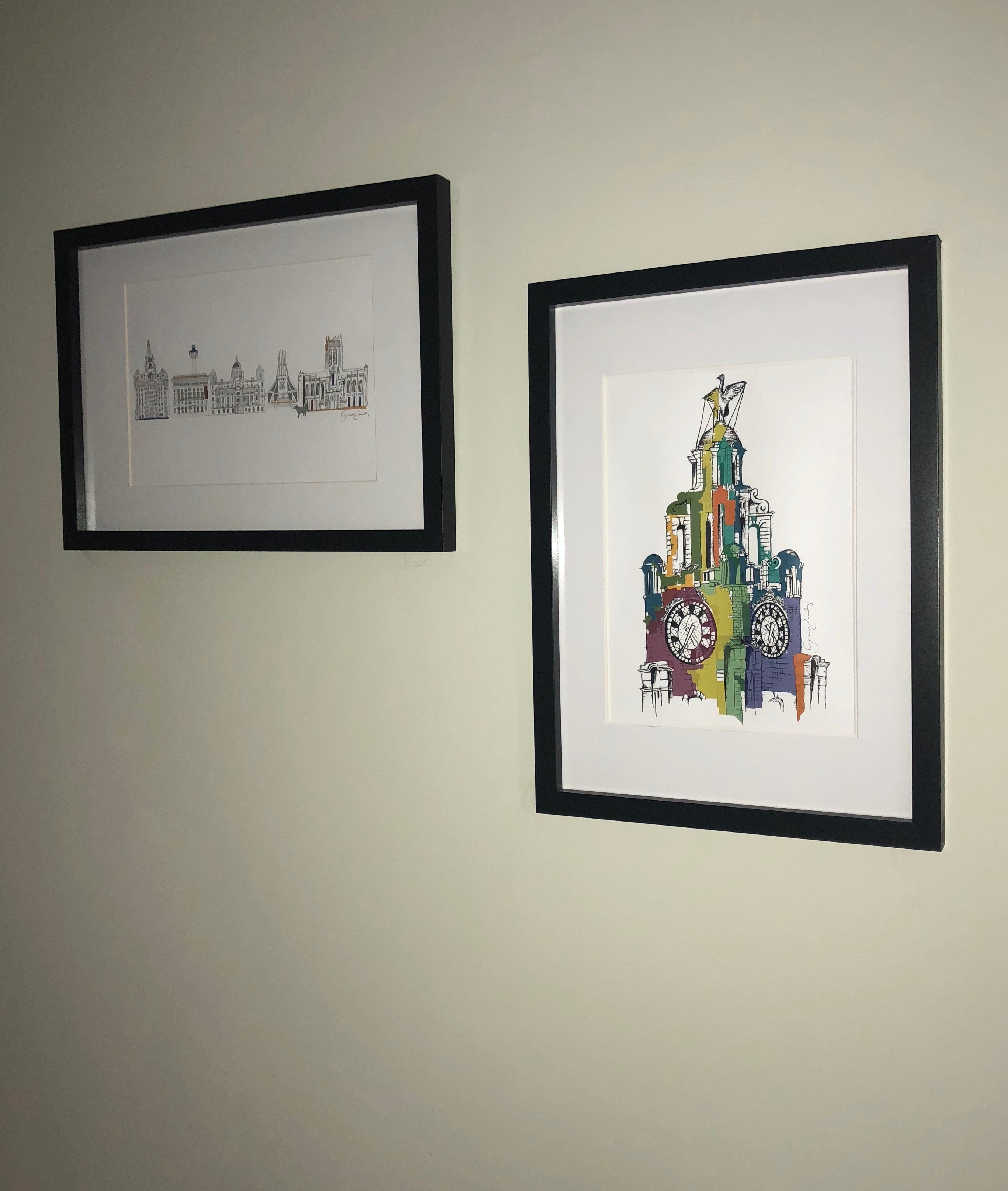 Liverbuilding Print