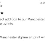 Manchester Landmarks Print