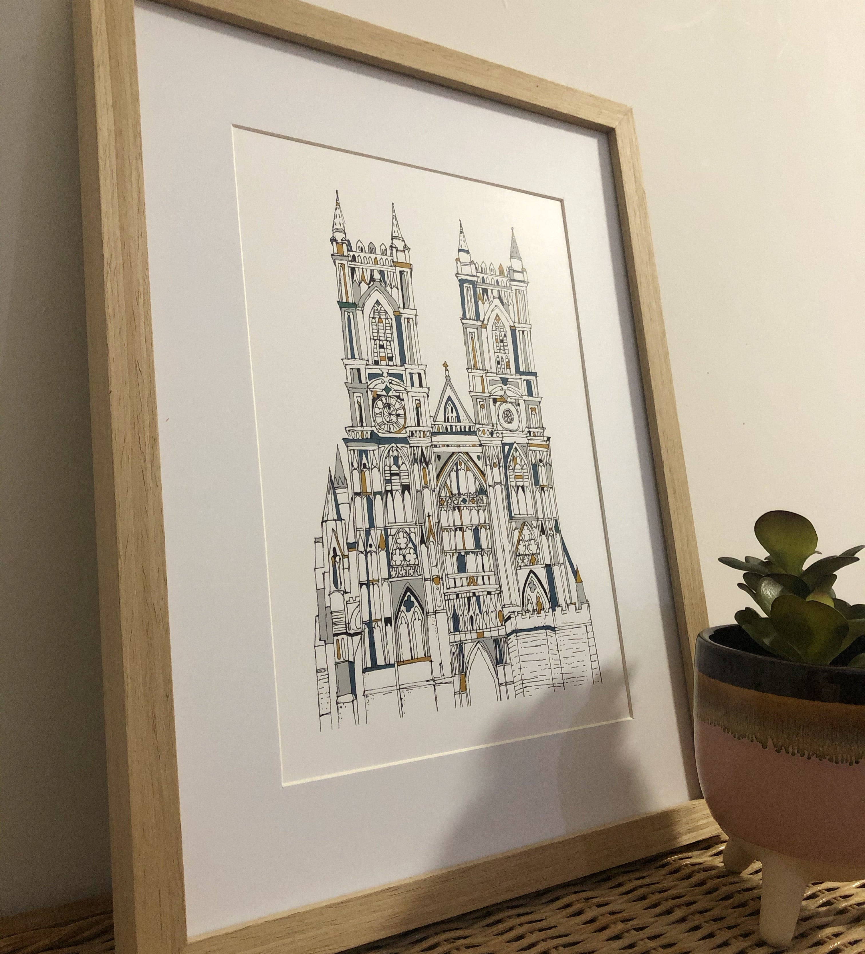 Westminster Abbey print