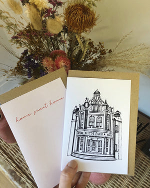 Home sweet home card