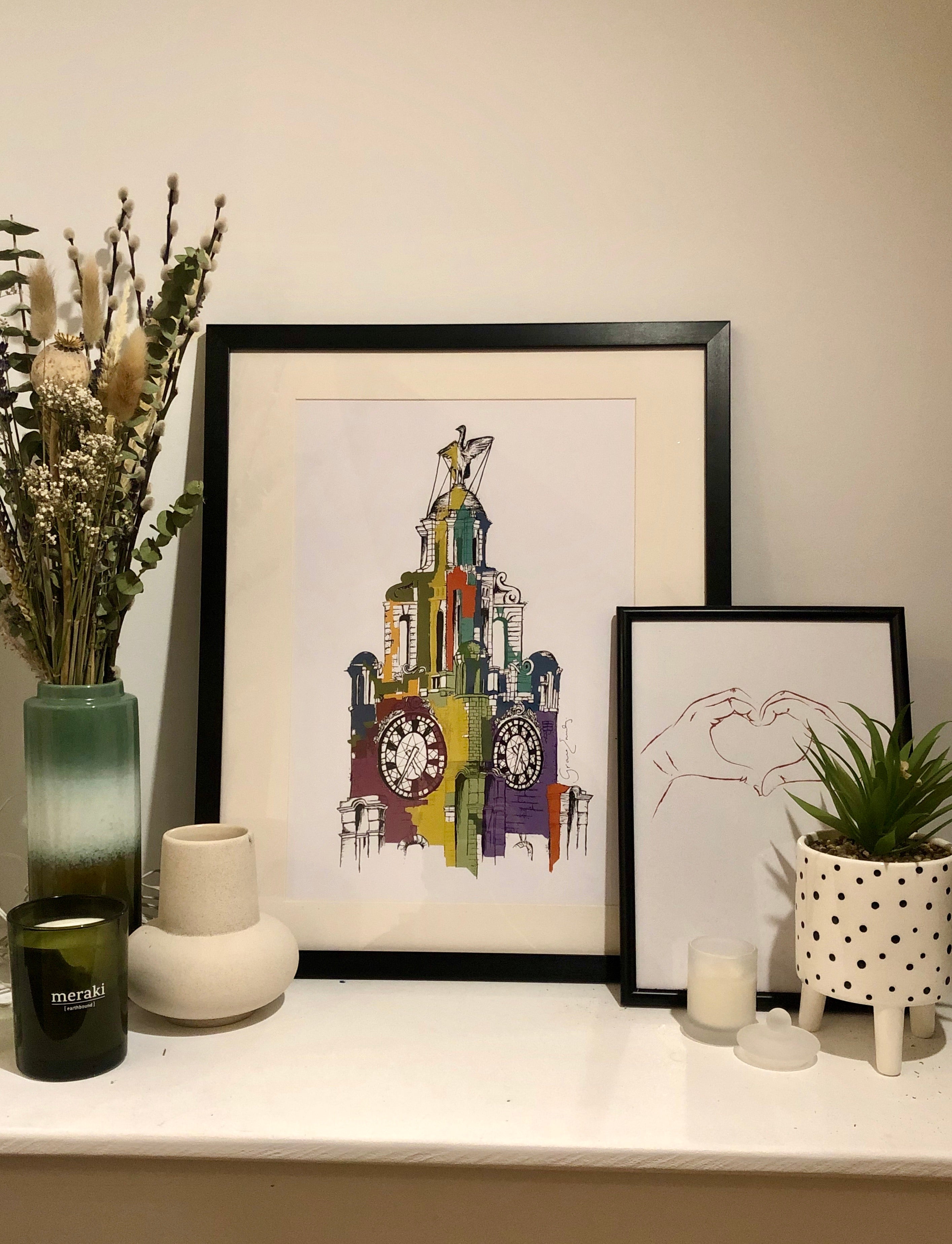 Liverbuilding Print