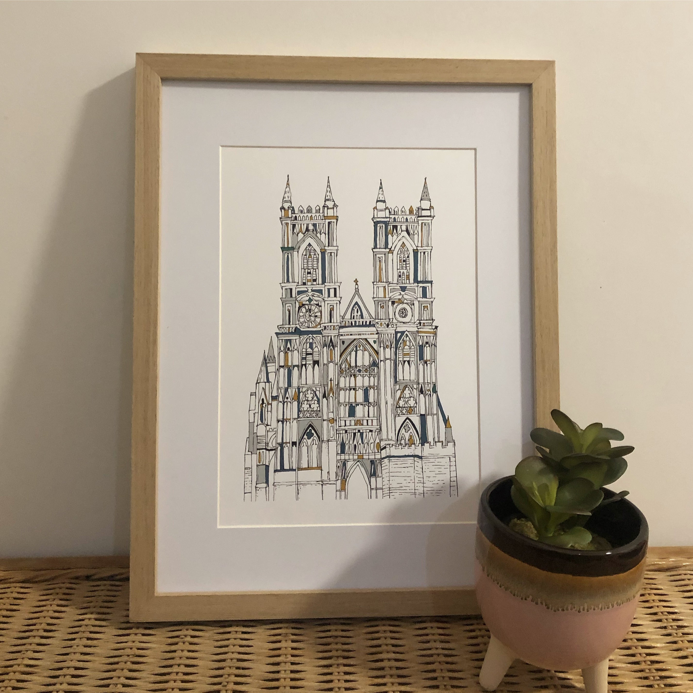 Westminster Abbey print