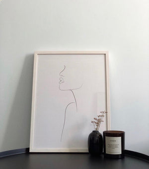 Neutral Figure Print