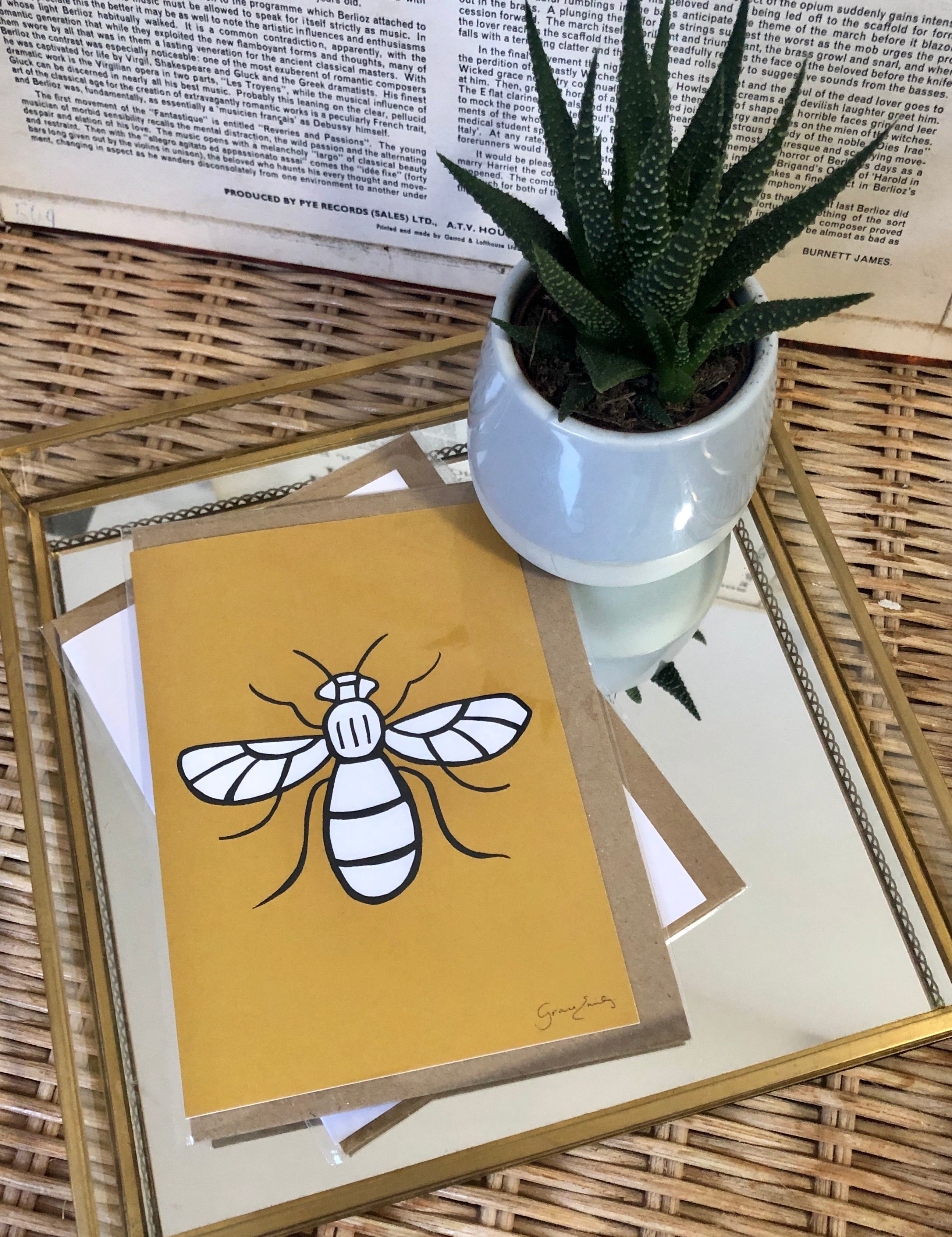 Bee card - Manchester bee card
