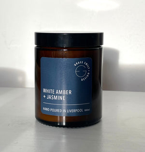 White Amber & Jasmine Candle