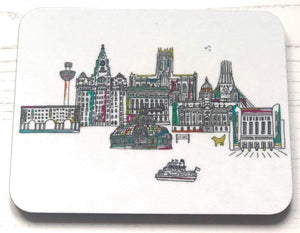 Livepool Landmarks Coaster