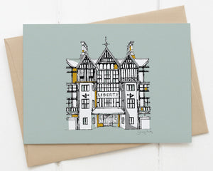 Liberty London muted colours card
