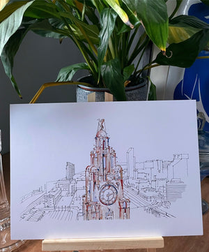 Liverbuilding cityscape