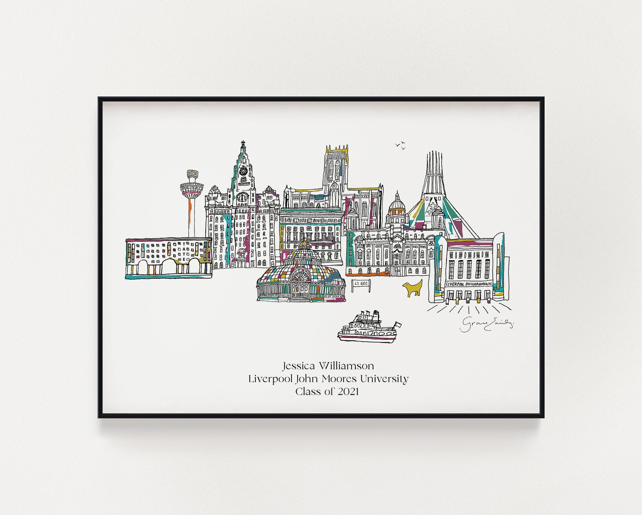 Personalised Graduation Prints