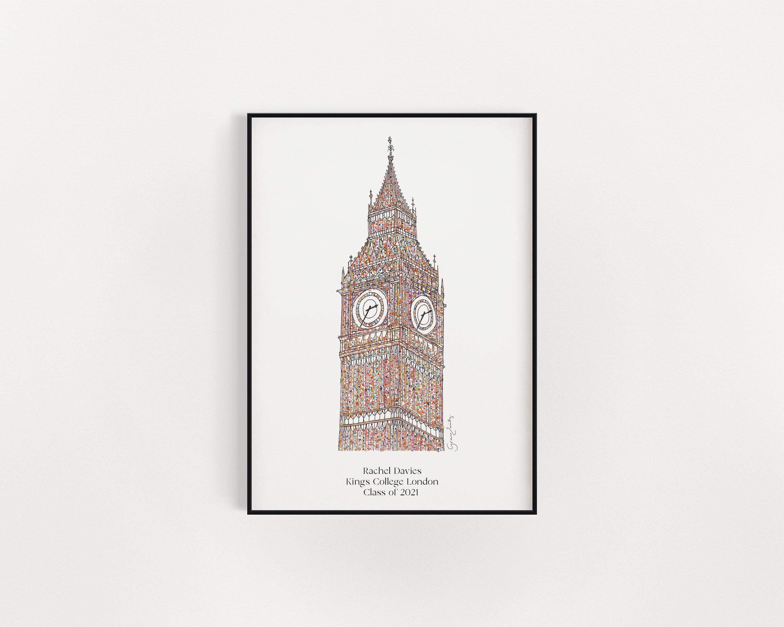 Personalised Graduation Prints