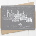 Liverpool Christmas Card Pack of 6