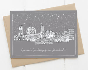 Manchester Christmas card