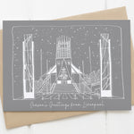 Liverpool Christmas Card Pack of 6