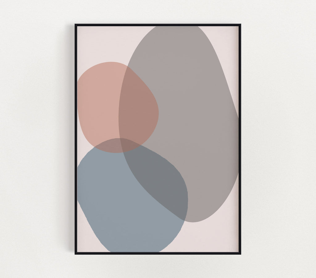 Muted Shapes Print