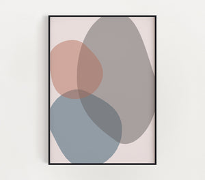 Muted Shapes Print