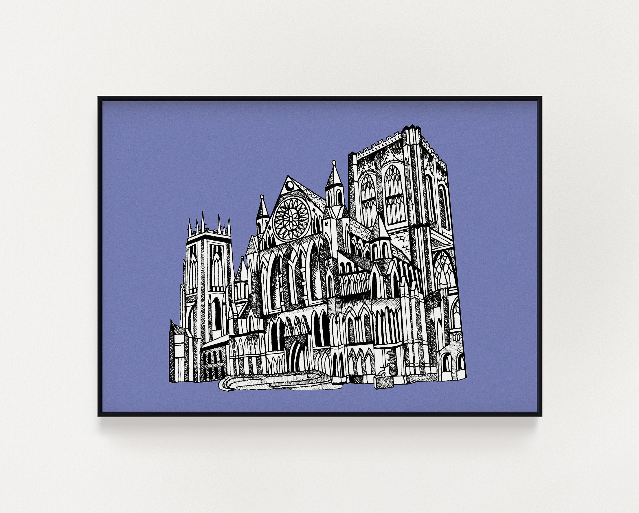 York Minster purple